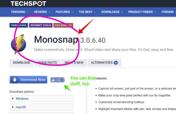 chụp ảnh màn hình