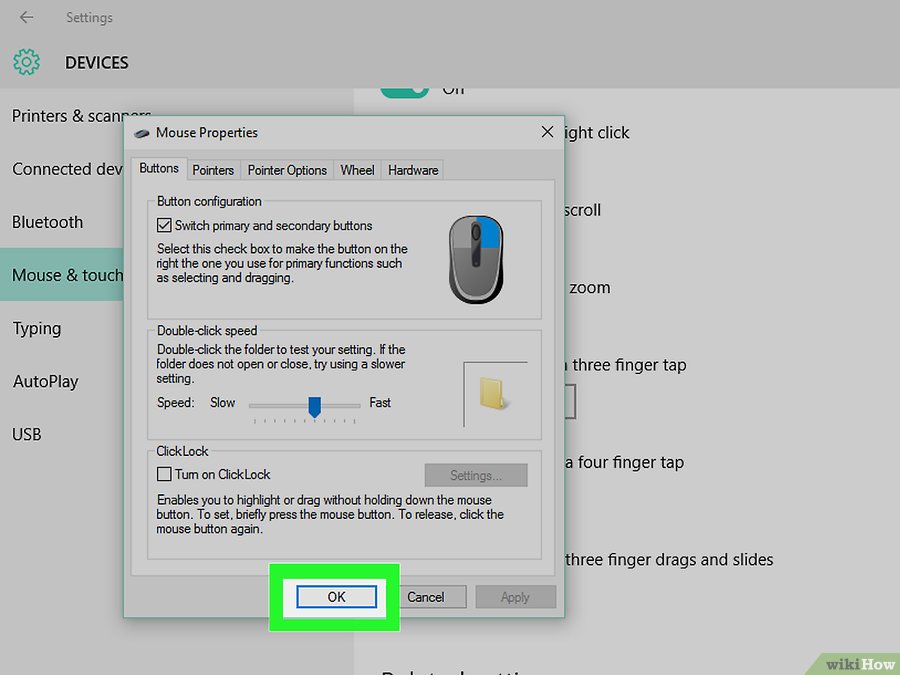 Cách thay đổi độ nhạy của chuột trên Windows 8