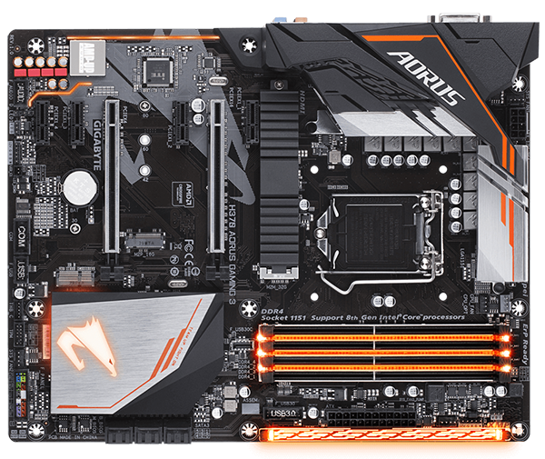 Bo mạch chủ Gigabyte H370 Aorus Gaming 3