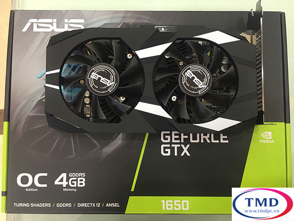 Đánh giá VGA Asus GTX 1650 Dual giá rẻ