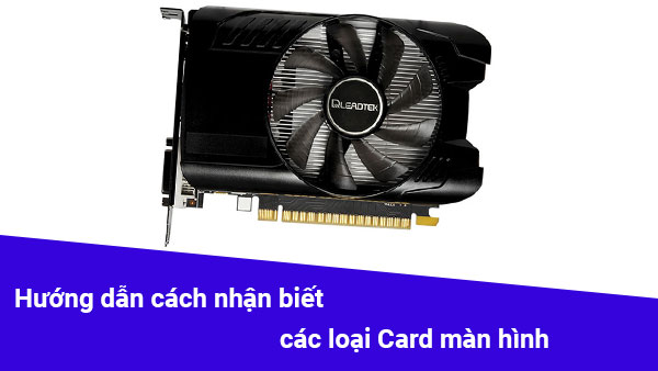 Hướng dẫn cách nhận biết các loại Card màn hình
