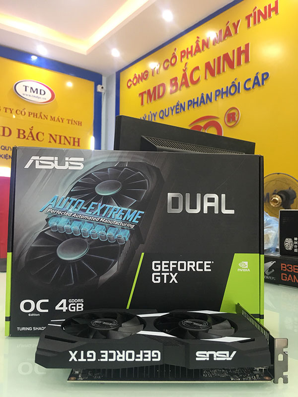 Đánh giá card đồ họa Asus GTX 1650 Dual không nguồn phụ mạnh nhất thế giới
