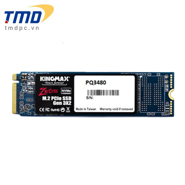 SSD Kingmax PQ3480 512Gb PCIe Gen3x4 M.2 2280