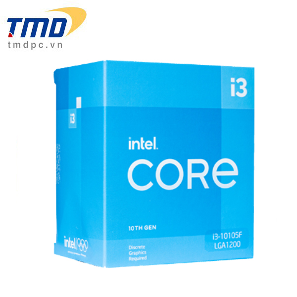 CPU Intel Core i3 – 10105F 4C/8T ( Hàng Chính Hãng )