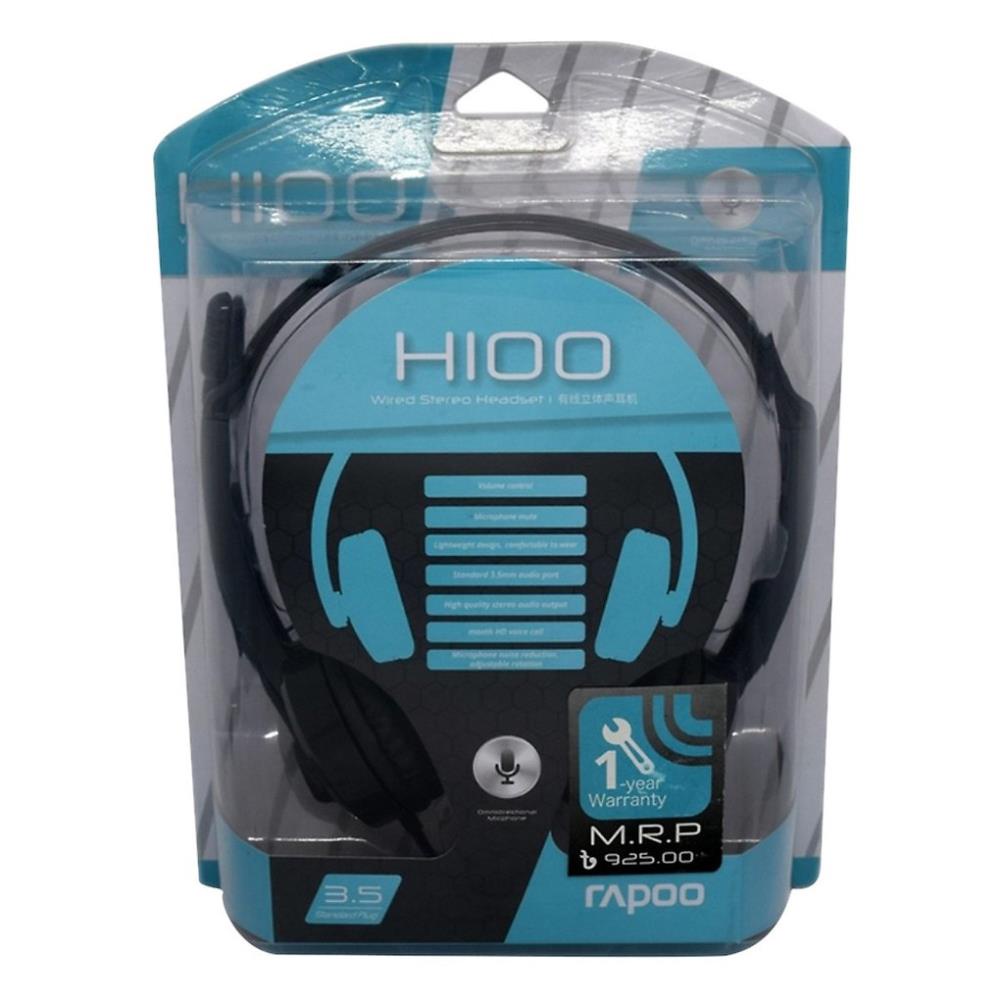 Tai nghe Rapoo H100 Giắc 3.5 (Có Micro)