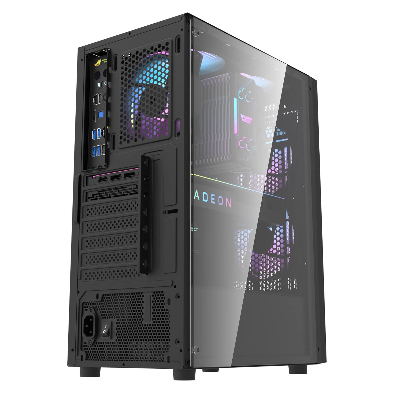 Vỏ case máy tính Darkflash A290 (ATX - Màu Đen)