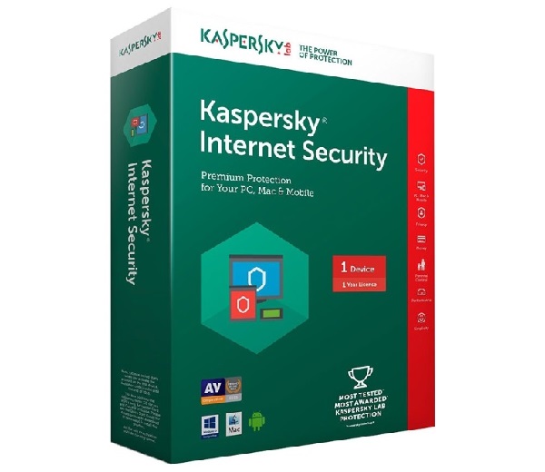Phần mềm Diệt Virus Kaspersky Internet Security 5PCs/năm