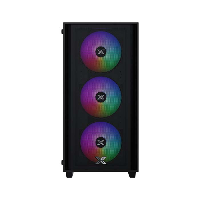 Vỏ Case Xigmatek NYX II 3F EN42188 (Matx, 3 fan RGB, Màu Đen)