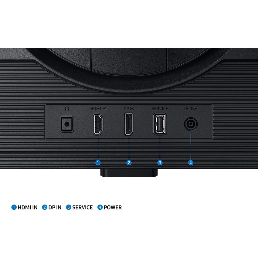 Màn hình Samsung Odyssey G5 G50D LS32DG502EEXXV 32 inch QHD IPS 180Hz 1ms