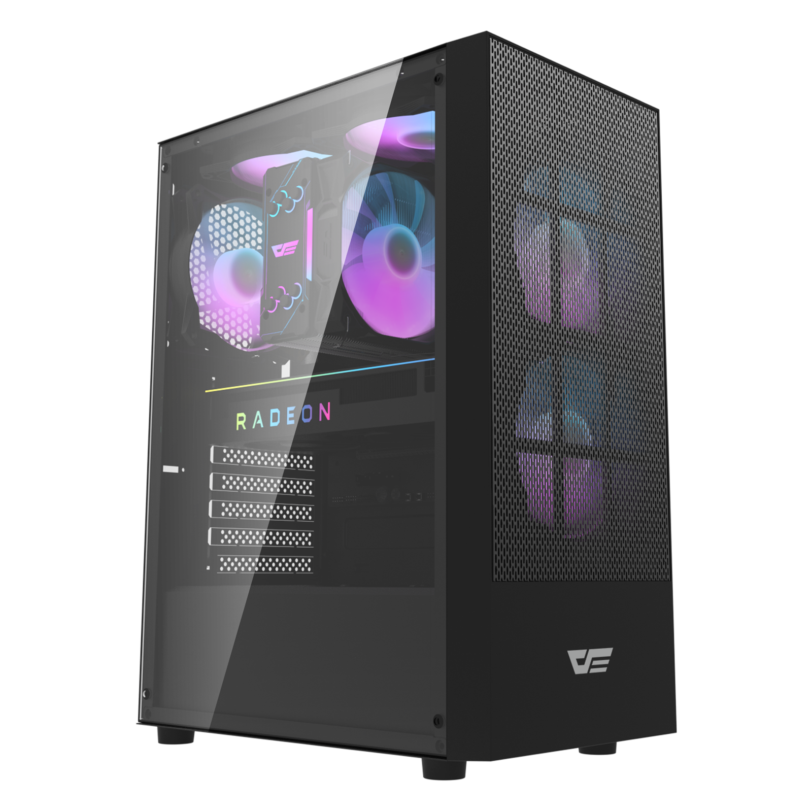 Vỏ case máy tính DarkFlash A290 (Mid Tower/ Màu Đen)