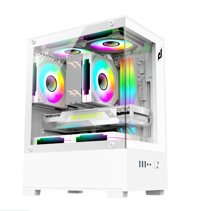 Vỏ Case Edra ECS1303 White ( Matx, Case Bể Cá)